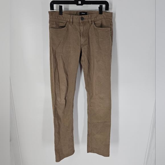 Theory Tan Haydin Straight Slim Fit Pants 30 - Picture 3 of 10